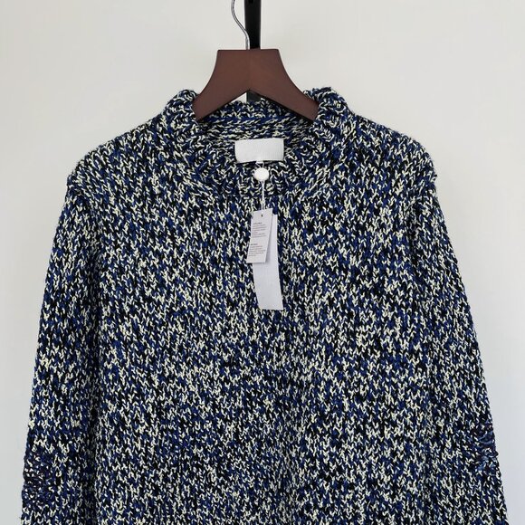 Maison Margiela: Handmade Wool Mouline Knit Stitch Embroidered Sweater SS22 - Picture 3 of 16